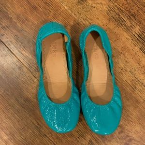 Patent Tieks Blue Tieks